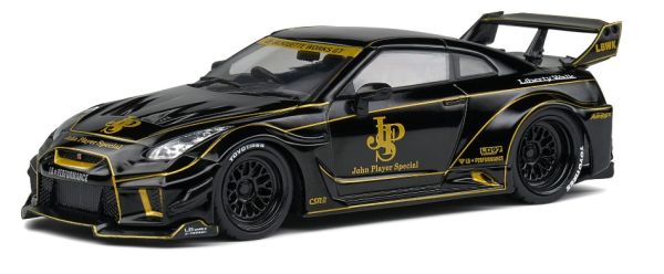 SOL4311201 - NISSAN GT-R (R35) LB Silhouette JPS schwarz und gold. - 1