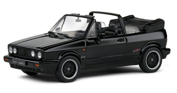 SOL4315802 - VOLKSWAGEN Golf MKI Cabriolet Sportline 1992 Schwarz - 1