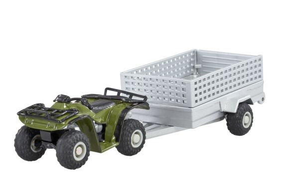 BRI43358 - ATV Quad mit Anhänger  - 1