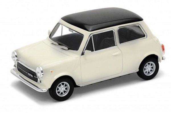 WEL43609BEIGE - MINI Cooper 1300 beige mit schwarzem Dachreibungsmodell - 1