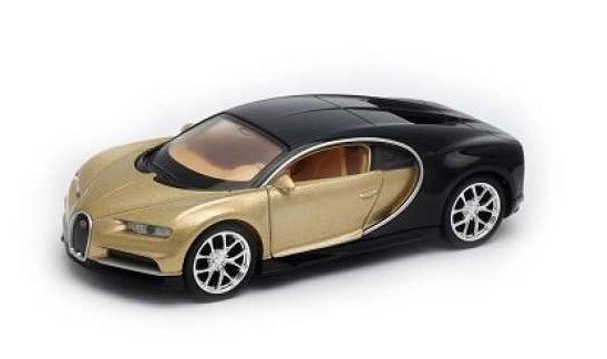 WEL43738GD - BUGATTI Chiron von 2017 gold und schwarz - 1