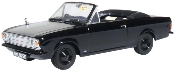 OXF43CCC004 - FORD Cortibna MKII Crayford Cabriolet Schwarz - 1