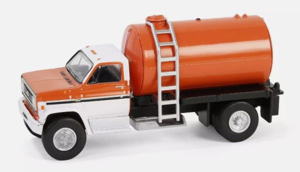 GREEN45190-A - CHEVROLET C-70 4x2 1984 Tank orange aus der Serie SD TRUCKS unter Blisterverpackung - 1