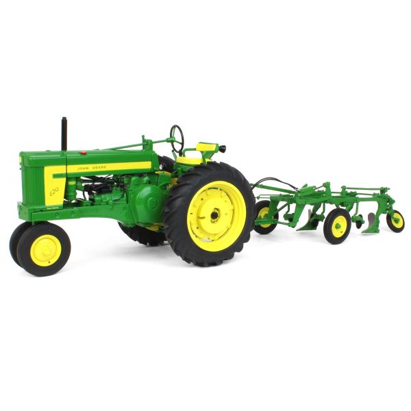 ERT45691 - JOHN DEERE 620 Reihenfrucht mit 555 Pflug – traditionelle Präzision - 1