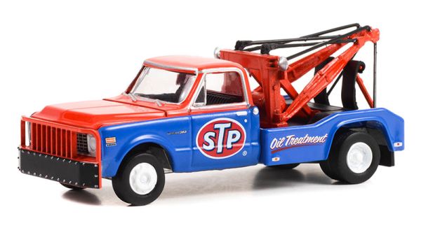 GREEN46110-B - Abschleppwagen CHEVROLET C-30 Dually 1971 STP aus der Serie DUALLY DRIVERS unter Blisterverpackung. - 1