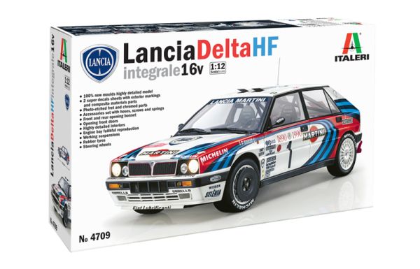 ITA4709 - LANCIA Delta HF Integrale 16V zum Zusammenbauen und Bemalen. - 1