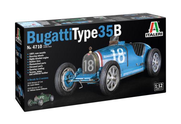 ITA4710 - BUGATTI Typ 35B zum Zusammenbauen und Bemalen. - 1