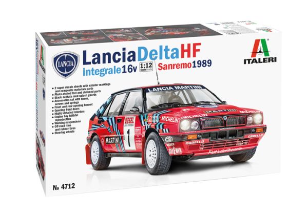 ITA4712 - Zusammenbau und Lackierung des Modells LANCIA Delta HF Integrale Sanremo 1989 - 1