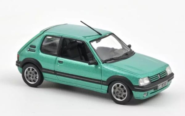 NOREV471722 - PEUGEOT 205 GTi Griffe 1990 Groen - 1