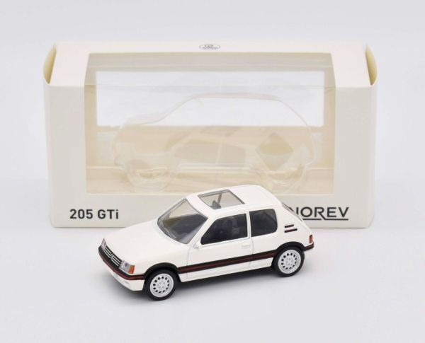 NOREV471738 - PEUGEOT 205 GTi 1986 Blanc Meije - Jet-Car - 1