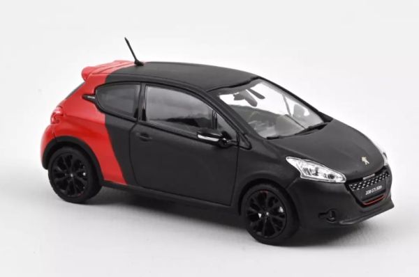 NOREV472821 - PEUGEOT 208 GTi 30TH 2014 Mattschwarz und rot - 1