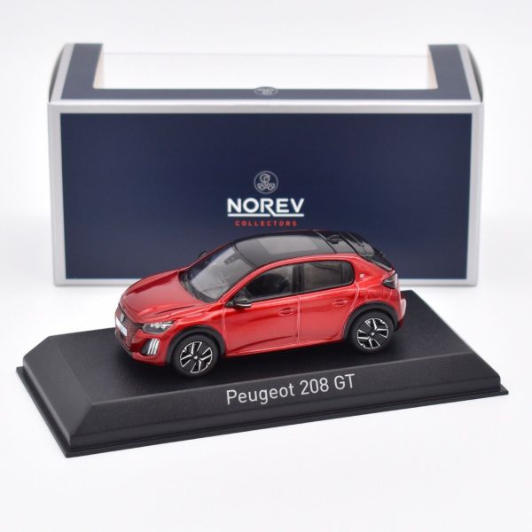 NOREV472842 - PEUGEOT 208 GT 2024 Rot Elixir - 1