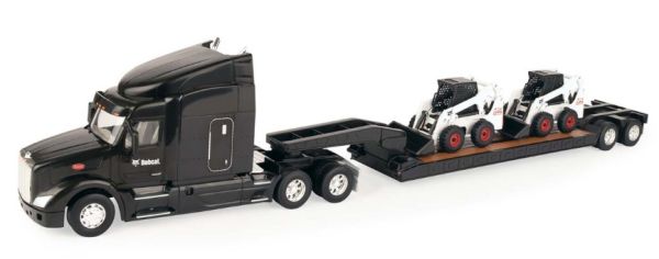 ERT47368 - PETERBILT 579 6x4 mit Tieflader + zwei Radlader BOBCAT S450 - 1