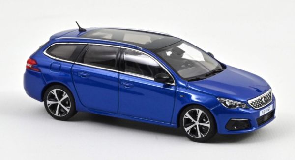 NOREV473940 - PEUGEOT 308 SW GT 2020 Bleu Vertigo (Vertigoblau) - 1