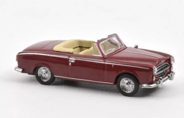 NOREV474343 - PEUGEOT 403 Cabriolet 1957 Rot - 1