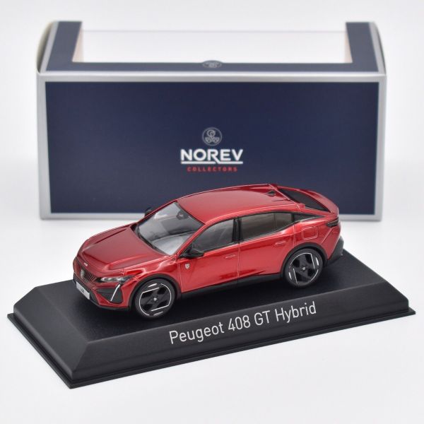 NOREV474811 - PEUGEOT 408 GT Hybrid 2023 Rot Elixir - 1