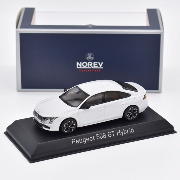 NOREV475832 - PEUGEOT 508 GT Hybrid 2023 Weiß Okenite - 1