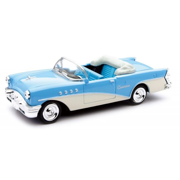 NEW48013A - BUICK CENTURY 1955 Cabriolet blau - 1