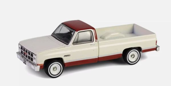 GREEN48100-D - GMC Sierra Classic K2500 1981 beige und rot aus der Serie DOWN ON THE FARM Serie 10 in Blisterverpackung - 1