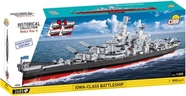 COB4836 - Schlachtschiff IOWA-CLASS BATTLESHIP Exclusive Edition – 2685 Teile - 1