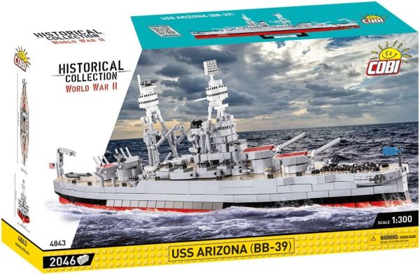 COB4843 - Schlachtschiff USS ARIZONA BB-39 – 2046 Teile - 1