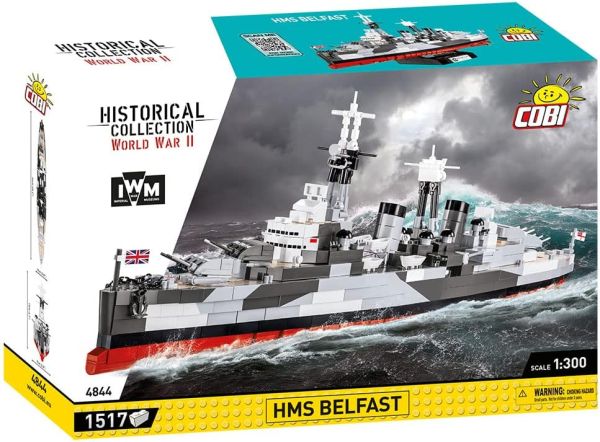 COB4844 - Schlachtschiff HMS BELFAST IWM – 1517 Teile - 1