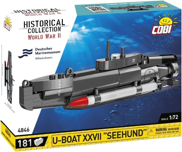 COB4846 - U-Boot U-BOAT XXVII SEEHUND – 181 Teile - 1