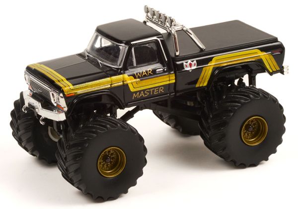 GREEN49100-B - FORD F-250 1979 WAR MASTER aus der Serie KING OF CRUNCH in Blisterverpackung. - 1