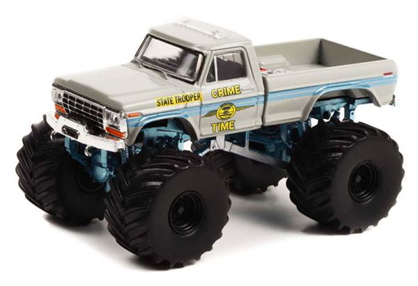 GREEN49110-C - FORD F-250 1979 Monster Truck CRIME TIME STATE TROOPER aus der Serie KINGS OF CRUNCH in Blisterverpackung. - 1