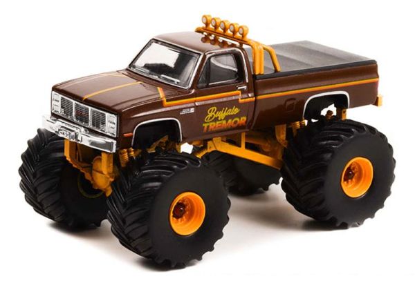 GREEN49110-D - GMC High Sierra 2500 1985 Monster Truck BUFFALO TREMOR aus der Serie KINGS OF CRUNCH in Blisterverpackung. - 1