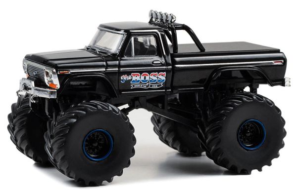 GREEN49130-B - FORD F-250 Ranger 1979 Monster truck THE BOSS aus der Serie KINGS OF CRUNCH in Blisterverpackung. - 1