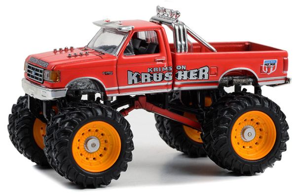 GREEN49130-F - FORD F-250 1989 Monstertruck KRIMSON KRUSHER aus der Serie KINGS OF CRUNCH in Blisterverpackung - 1