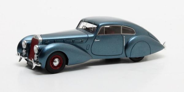 MTX50407-041 - DELAGE D8120 S Pourtout Coupé blau metallic 1938 - 1