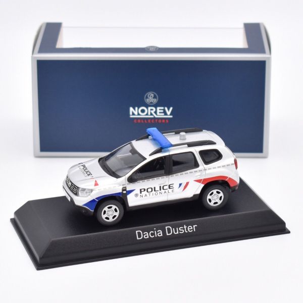 NOREV509054 - DACIA Duster 2021 Police Nationale Argent - 1