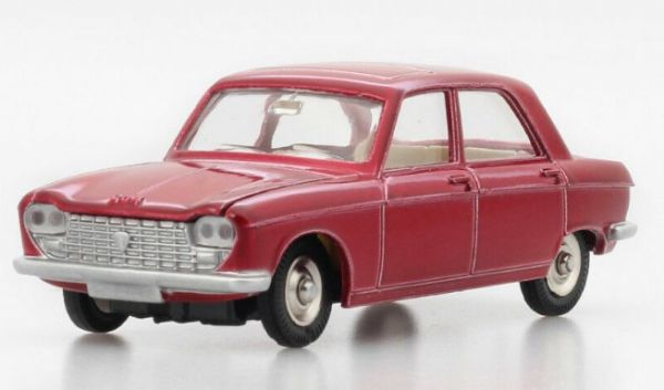 DIN510 - PEUGEOT 204 Rote Limousine – ATLAS Edition - 1