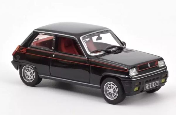 NOREV510532 - RENAULT 5 Alpine 1977 Schwarz - 1