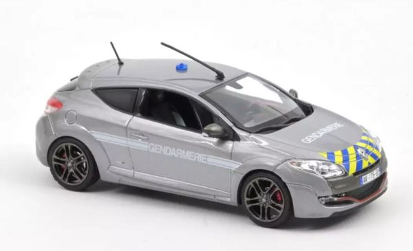 NOREV517703 - RENAULT Mégane RS 2010 Gendarmerie grau - 1