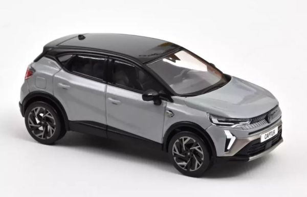 NOREV517765 - RENAULT Captur 2024 Esprit Alpine Schwarz und Rafale-Grau - 1