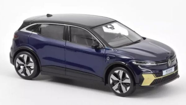 NOREV517922 - RENAULT Megane E-Tech 100% Electric 2022 Nachtblau und schwarz. - 1