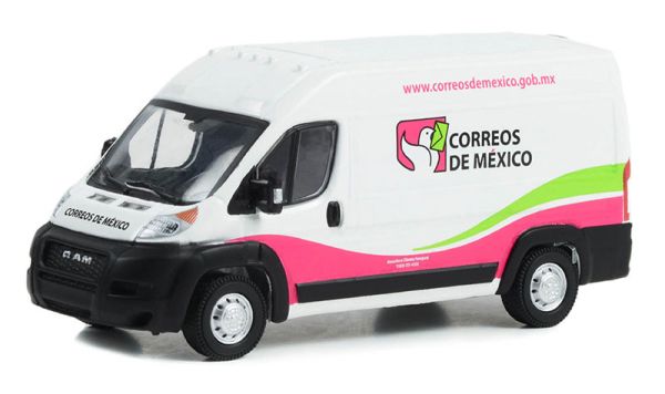 GREEN53050-F - RAM Promaster 2500 2021 Correos de Mexico aus der ROUTE RUNNERS-Serie in Blisterverpackung. - 1