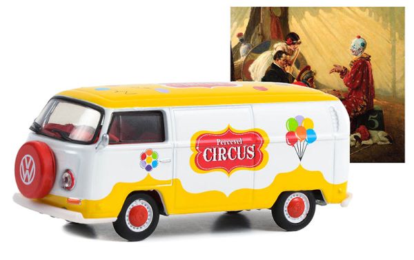 GREEN54080-F - VOLKSWAGEN Typ 2 Panel van 1971 - The Circus aus der NORMAN ROCKWELL Serie in Blisterverpackung. - 1