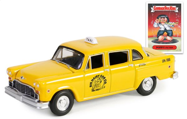 GREEN54100-A - CHERCKER Taxi 1977 Gelb aus der Serie GARBAGE PAIL KIDS in Blisterverpackung - 1