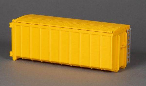 MSM5610/01 - Mulde 40m3 Container mit gelbem Deckel - 1