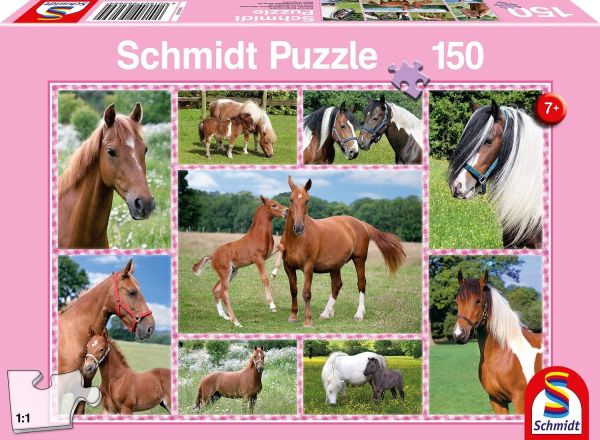 SCM56269 - Puzzle 150 Teile Träume von Pferden - 1