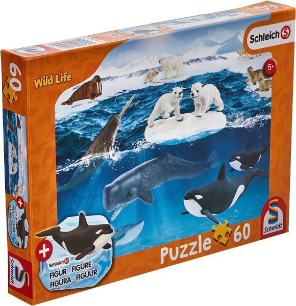 SCM56405 - 60-Teile-Puzzle In der Arktis SCHLEICH - 1