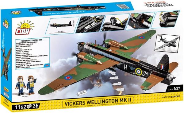 COB5723 - Militärflugzeug Vickers Wellington MK.II - 1162 Stück - 1