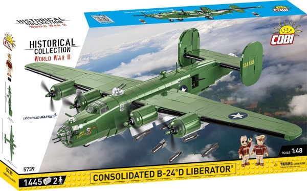 COB5739 - Konsolidiertes Militärflugzeug B-24D Liberator – 1445 Teile - 1