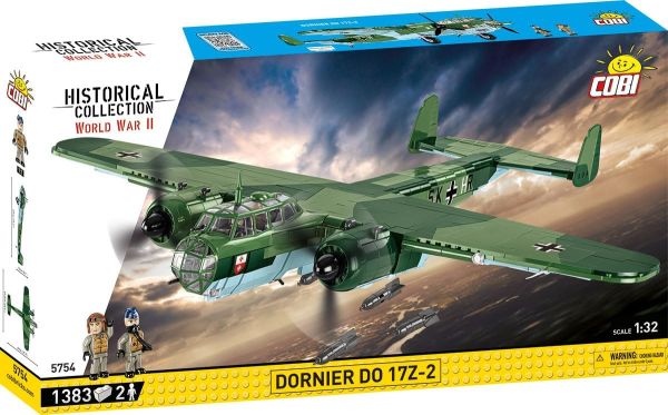 COB5754 - Militärflugzeug DORNIER DO 17Z-2 – 1383 Teile - 1