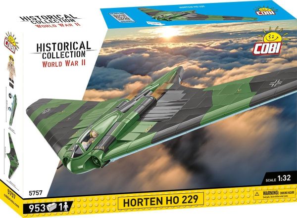 COB5757 - Militärflugzeug HORTEN HO 229 – 953 Teile - 1