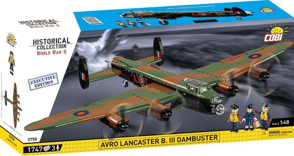 COB5758 - Militärflugzeug Avro Lancaster B. III Dambuster - Exklusivausgabe - 1747 Teile - 1